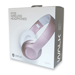 Walk Audio W105 Rose Gold Bluetooth Headphones - 4