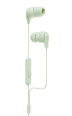 Skullcandy Inkd+ Sage Green Earphones W/Mic - 1