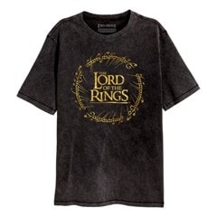 Gold Foil Logo Lord Of The Rings (Small) - 1