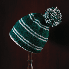 Harry Potter: Slytherin Bobble Hat Kit: Knit Kit: Hero Collector - 1