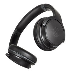 Audio Technica ATH-S220BTBK Black Bluetooth Headphones - 5
