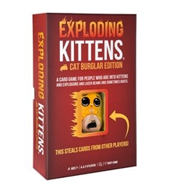 Exploding Kittens Cat Burglar Edition Card Game - 1