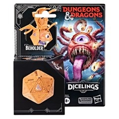 Orange Beholder Dungeons & Dragons Dicelings Action Figure D&D d20 Monster Dice Converting Giant - 8