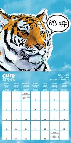 Cute But Abusive Wildlife 2023 Calendar - 3