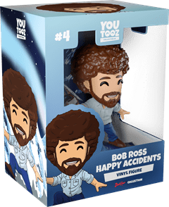 Bob Ross Happy Accidents 5" Vinyl YouTooz Collectible - 2