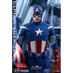 1:6 Captain America 2012 Version Hot Toys Figure - 5