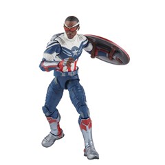 Captain America 2-Pack Steve Rogers Sam Wilson Hasbro Marvel Legends Series Action Figures - 14