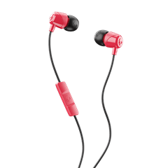 Skullcandy Jib Red/Black Earphones W/Mic - 1