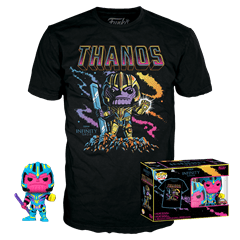 Blacklight Thanos Pop & Tee (Small) - 1
