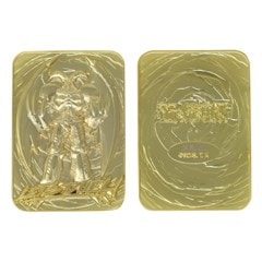 Yu-Gi-Oh! Summoned Skull 24K Gold Plated Ingot Collectible - 9