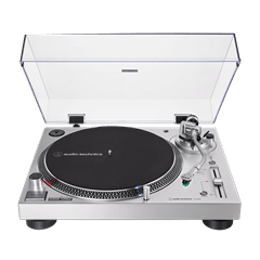 Audio Technica AT-LP120X Silver Direct Drive Turntable - 1