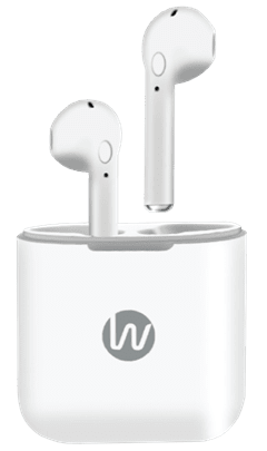 Walk Audio W201 White True Wireless Bluetooth Earphones - 1