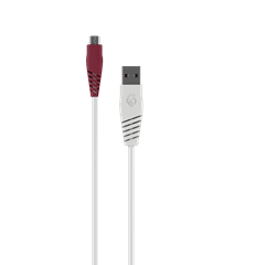 Skullcandy Round Micro USB Vice/Crimson Charge & Sync Cable 1.2m - 1