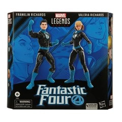 Franklin Richards and Valeria Richards Hasbro Marvel Legends Series Fantastic Four Action Figures - 12