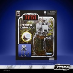 AT-ST & Chewbacca Star Wars Vintage Return of the Jedi 40th Anniversary Vehicle & Action Figure - 4
