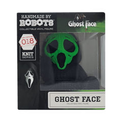 Ghost Face Fluorescent Green Handmade By Robots Vinyl Figure - 6