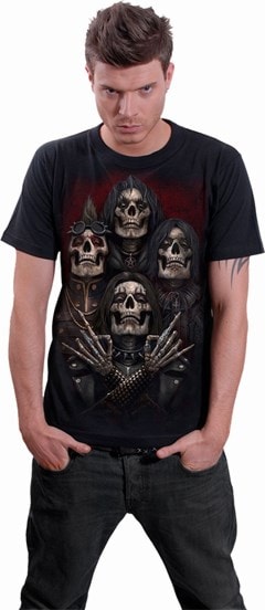 Faces Of Goth Spiral Tee (Extra Large) - 3