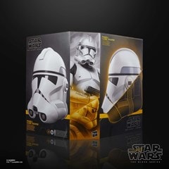 Phase II Clone Trooper Hasbro Star Wars: The Clone Wars The Black Series Premium Electronic Helmet - 5