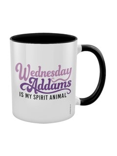 Wednesday Addams Is My Spirit Animal Coloured Inner Mug - 2