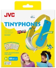 JVC Kids Yellow/Blue Headphones - 3