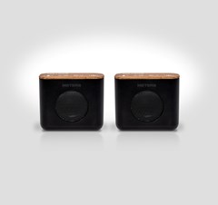 Meters LINX Black Bluetooth Stereo Speaker System - 1
