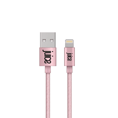 Juice Braided Lightning Rose Gold Cable 3m - 1