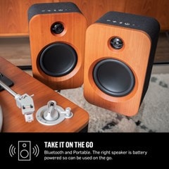 House Of Marley Simmer Down Duo Bluetooth Bookshelf Speakers (hmv exclusive) - 5