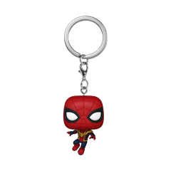 Leaping Spider-Man: Spider-Man No Way Home Pop Vinyl Keychain - 1