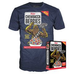 Chewie Berries: Star Wars Funko Cereal Box Tee (Small) - 1