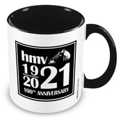 HMV 100th Anniversary Black Inner Mug - 1