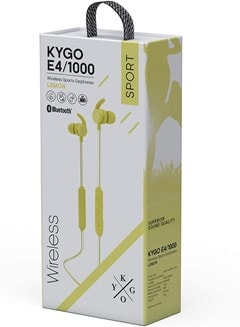 X by Kygo E4/1000 Lemon Bluetooth Earphones W/Mic - 4