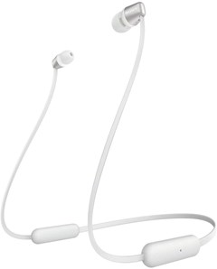 Sony WI-C310 White Bluetooth Earphones - 1