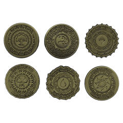 Mana Symbol Magic The Gathering Limited Edition Pin Badge Set - 13