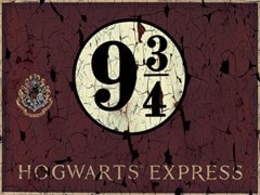 Hogwarts Express: Harry Potter Canvas Print - 1
