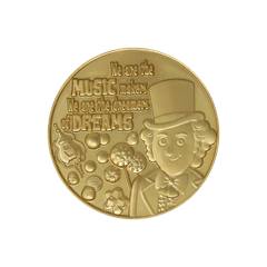 Willy Wonka And The Chocolate Factory Limited Edition Dreamers Coin - 3