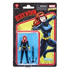 Black Widow Hasbro Marvel Legends Series 3.75-inch Retro 375 Collection Action Figure - 3