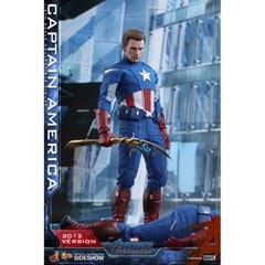 1:6 Captain America 2012 Version Hot Toys Figure - 2