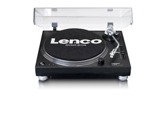 Lenco LS-3809 Black Direct Drive Turntable - 3