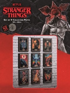 Stranger Things Season 4 Nine Art Prints Collector Set - 2