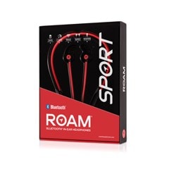 Roam Sports Pro Red Bluetooth Earphones - 1