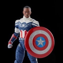 Captain America 2-Pack Steve Rogers Sam Wilson Hasbro Marvel Legends Series Action Figures - 8