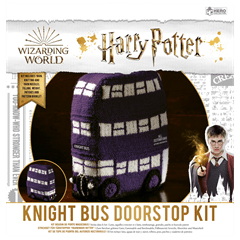 Harry Potter: Knight Bus Doorstop: Knit Kit: Hero Collector - 5