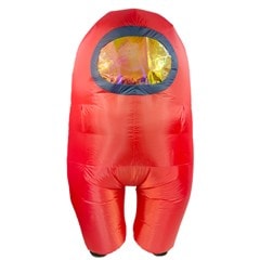 Among Us: Red (Size 1 Adult) Official Inflatable Costume - 3