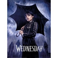 Wednesday Addams Downpour 30x40cm Print - 1