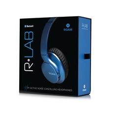 Roam R-Lab Metallic Blue Bluetooth Active Noise Cancelling Headphones - 4