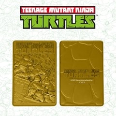 Teenage Mutant Ninja Turtles: 24K Gold Plated Ingot Collectible - 7