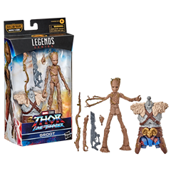 Groot Thor Love & Thunder Hasbro Marvel Legends Series Action Figure - 6