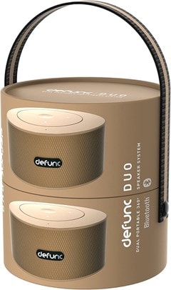 DeFunc Duo Gold Bluetooth Stereo Speakers - 7