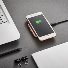 Mixx Charge Chargepad Rose Gold 10W Qi Wireless Charger - 4