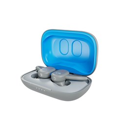 Skullcandy Push Active Light Grey/Blue True Wireless Bluetooth Earphones - 4